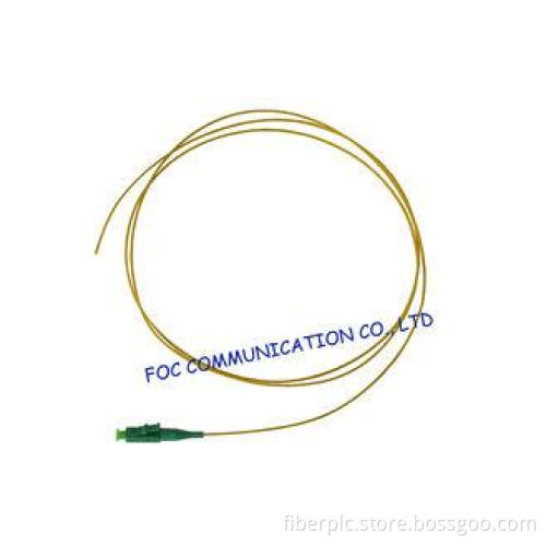 LC / APC 900um Tight Buffered FTTH Fiber Optic Pigtail 9 /
